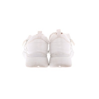 Chloé Sonnie Sneaker in Pelle in Bianco