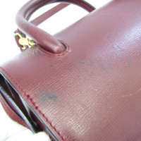 Cartier Handtasche aus Leder in Bordeaux