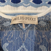 Emilio Pucci Short Katoen in Blauw