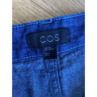 Cos Paio di Pantaloni in Cotone in Blu