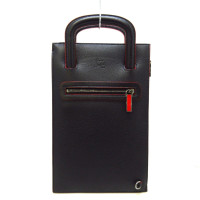 Christian Louboutin Handbag Leather in Black