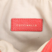 Coccinelle Umhängetasche aus Leder in Rot