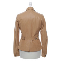 Hugo Boss Jacket/Coat Leather in Brown