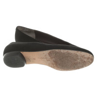 Andere merken Moreschi Suede Slipper / Ballerina's in zwart