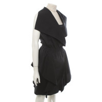 Bruuns Bazaar Kleid aus Wolle in Schwarz