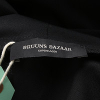 Bruuns Bazaar Kleid aus Wolle in Schwarz