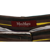 Max Mara Studio Hose aus Baumwolle