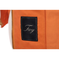 Fay Jacke/Mantel aus Baumwolle in Orange