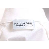 Philosophy Di Alberta Ferretti Top Cotton in White