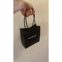 Balenciaga Shopping Bag XS Leer in Zwart