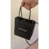 Balenciaga Shopping Bag XS Leer in Zwart