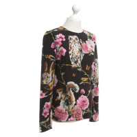 D&G Bluse mit floralem Print