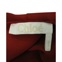 Chloé Oberteil aus Seide in Rot