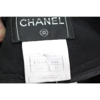 Chanel Trousers Wool in Black