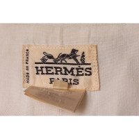 Hermès Blazer Linnen in Crème