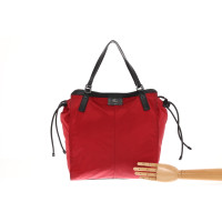 Burberry Shopper in Rood