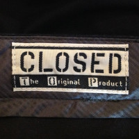Closed Hose aus Baumwolle in Schwarz