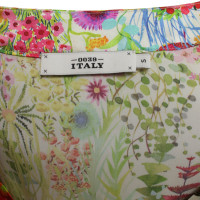 0039 Italy  Seidenkleid mit Muster
