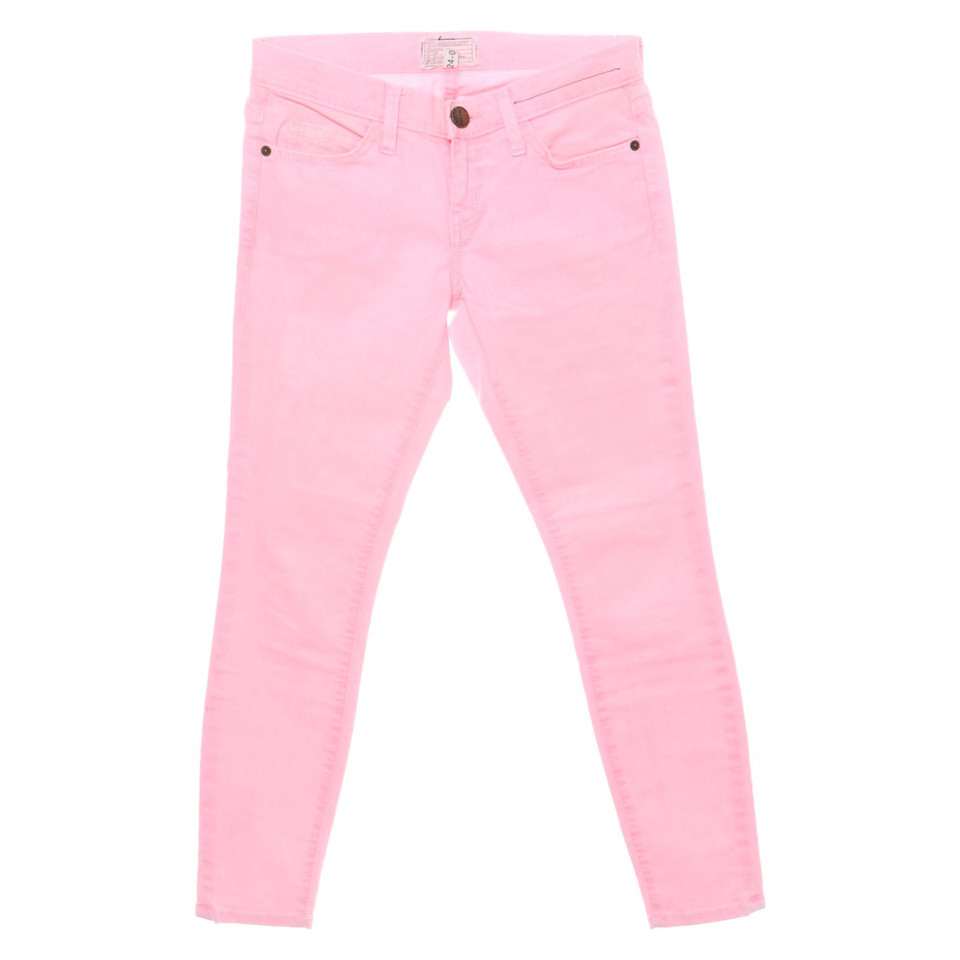 Current Elliott Jeans in Cotone in Rosa
