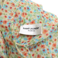 Saint Laurent Tuch mit floralem Muster