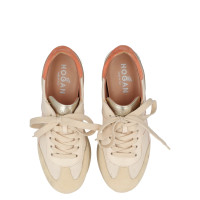 Hogan Trainers Leather in Beige