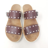 Ancient Greek Sandals Sandals Leather in Brown