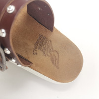 Ancient Greek Sandals Sandals Leather in Brown