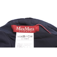 Max Mara Studio Robe en Viscose en Bleu