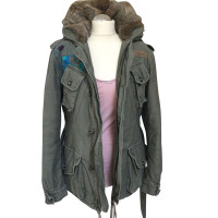 Closed Jacke/Mantel aus Baumwolle in Khaki