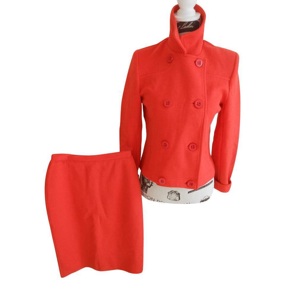 Rodier Costume en Rouge