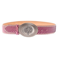 Reptile's House Belt Leather in Pink