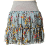 Richmond skirt with MultiColour print