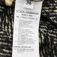 Dolce & Gabbana Jupe en Laine en Gris