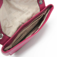 Michael Kors Fulton Flap Bag aus Leder in Rosa / Pink