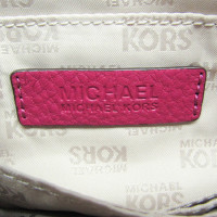 Michael Kors Fulton Flap Bag aus Leder in Rosa / Pink