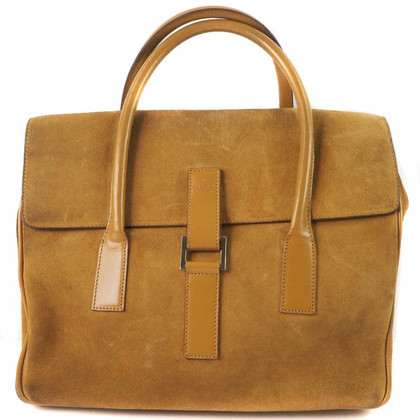 Gucci Handbag Suede in Brown