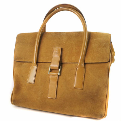 Gucci Handbag Suede in Brown
