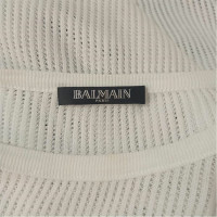 Balmain Top Cotton in White