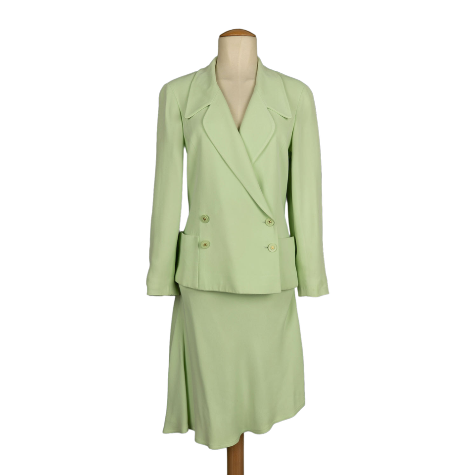 Chanel Jacket/Coat in Green