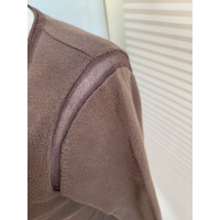 Turnover Knitwear Cotton in Brown