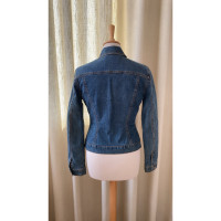 Blumarine Jacke/Mantel aus Jeansstoff in Blau