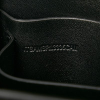 Burberry Umhängetasche aus Leder in Schwarz