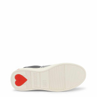 Love Moschino Sneakers Leer in Zwart