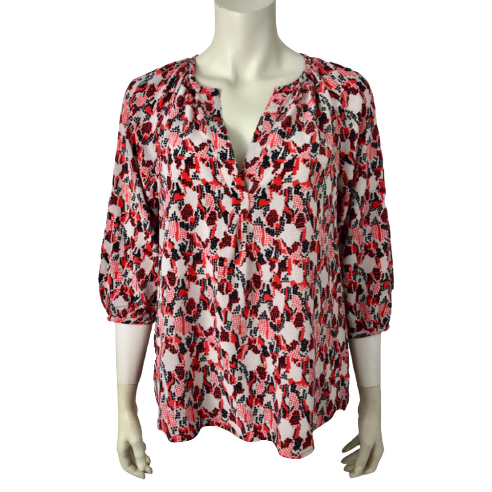 Joie Top Silk in Red