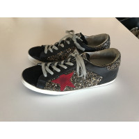Golden Goose Trainers Leather in Black