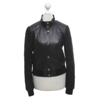 Philipp Plein Leather jacket in black