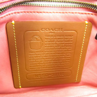 Coach Umhängetasche aus Leder in Rosa / Pink