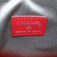 Chanel Pochette in Pelle verniciata in Rosso