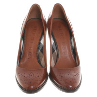 Burberry Pumps/Peeptoes Leather in Brown