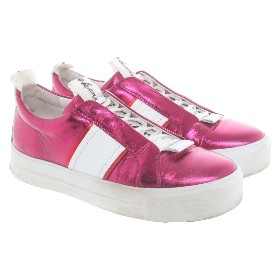 Kennel & Schmenger Chaussures de sport en Cuir en Rose/pink